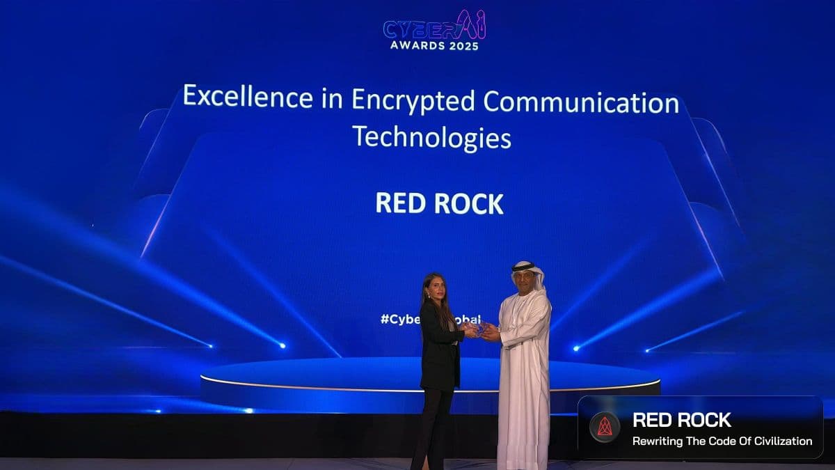 Red Rock honored at Cyber AI Summit & Awards 2025