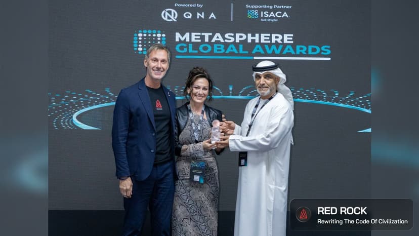Red Rock Technology Honored at MetaSphere Global 2025 for Excellence in AI Enterprise Systems