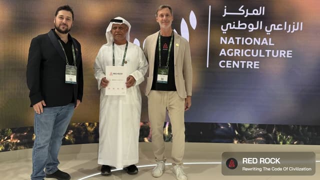 Red Rock Technology Among the 40 Most Innovative Startups in the UAE at the Emirates Agriculture Conference and Exhibition 2026