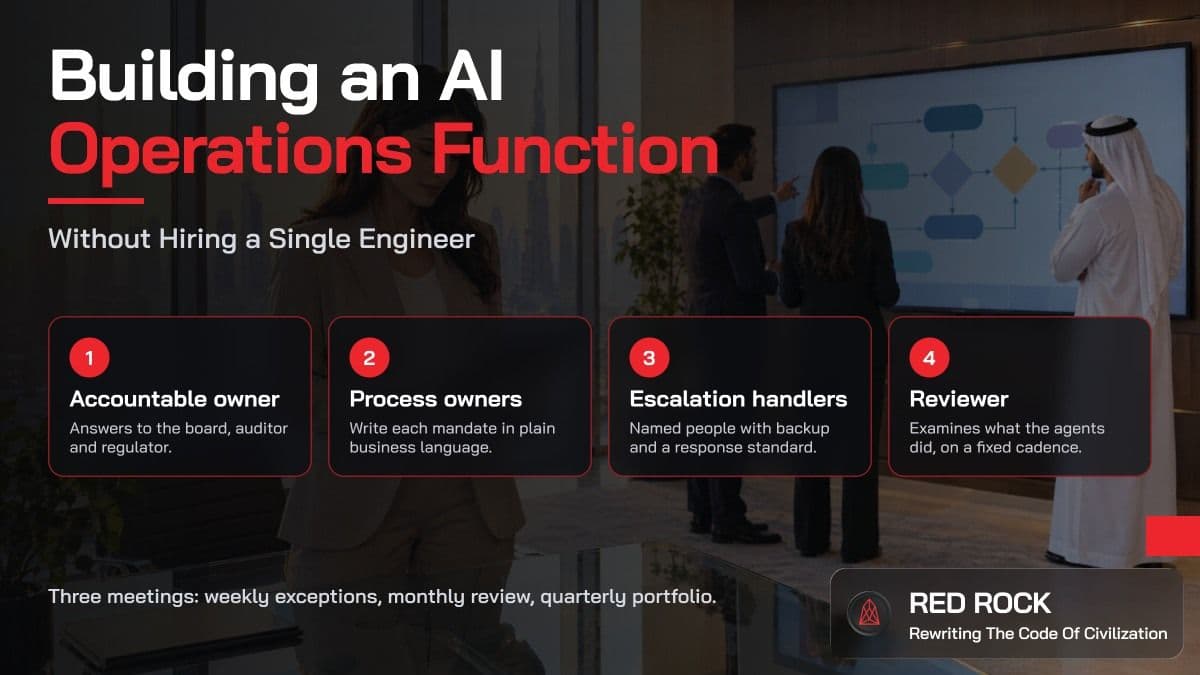 Building an AI Operations Function Without Hiring a Single Engineer